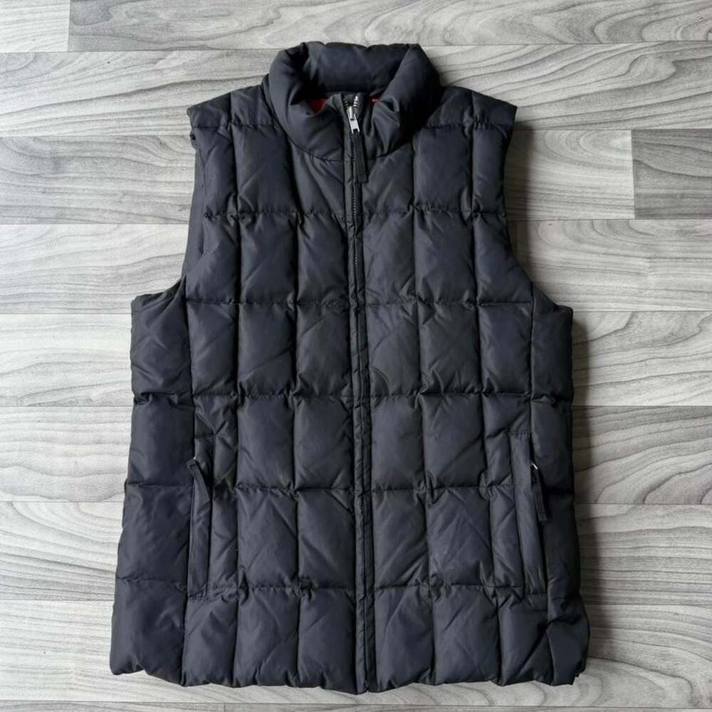 GAP Vintage Y2K Black Quilted Puffer Vest